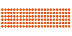 patrones circulares de color naranja