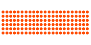 patrones circulares de color naranja