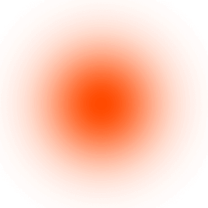 Circulo naranja difuminado